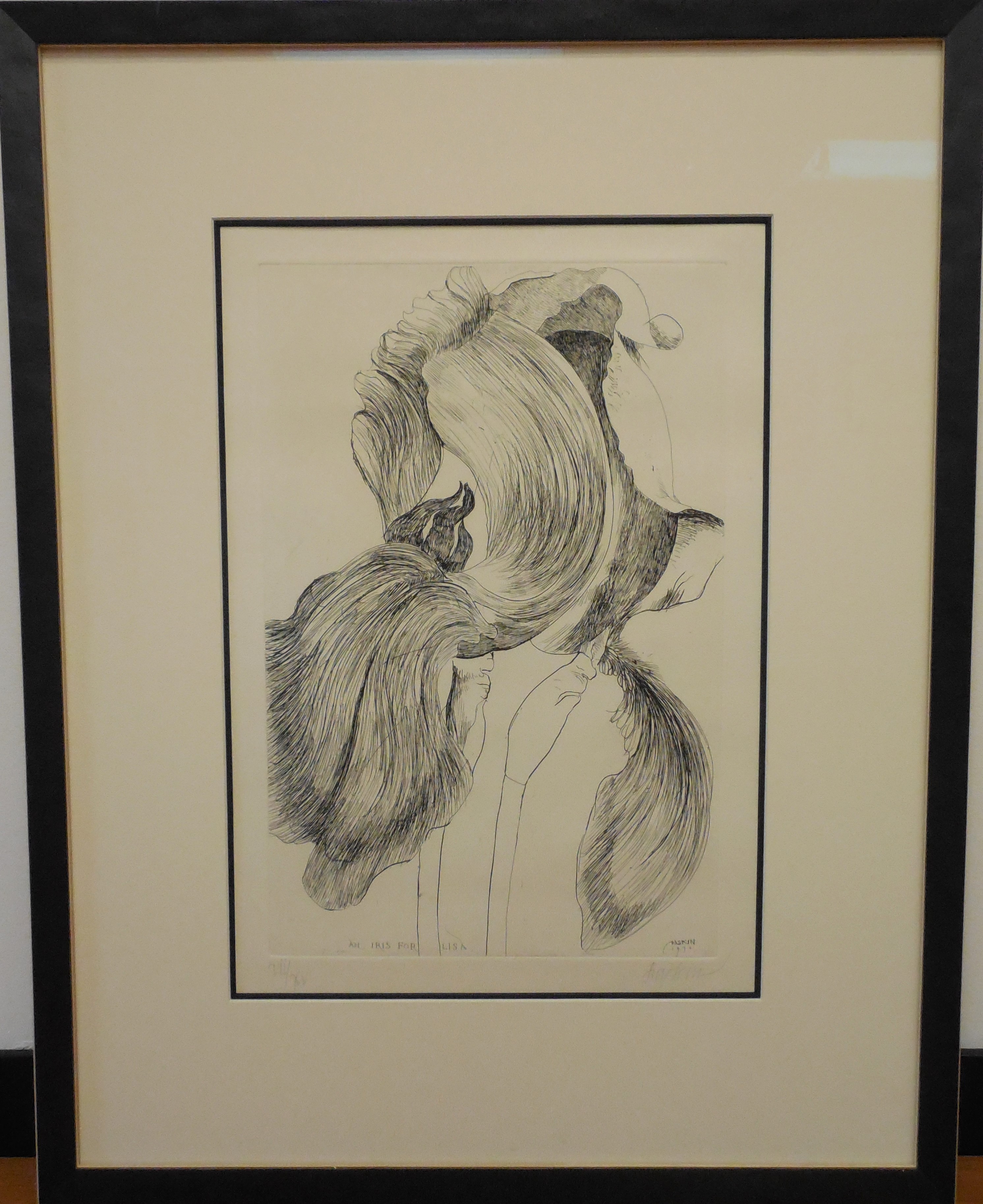 etching print