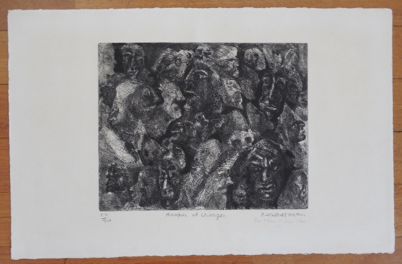 Etching print