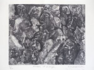 etching print